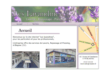 Tablet Screenshot of lavandines.fr